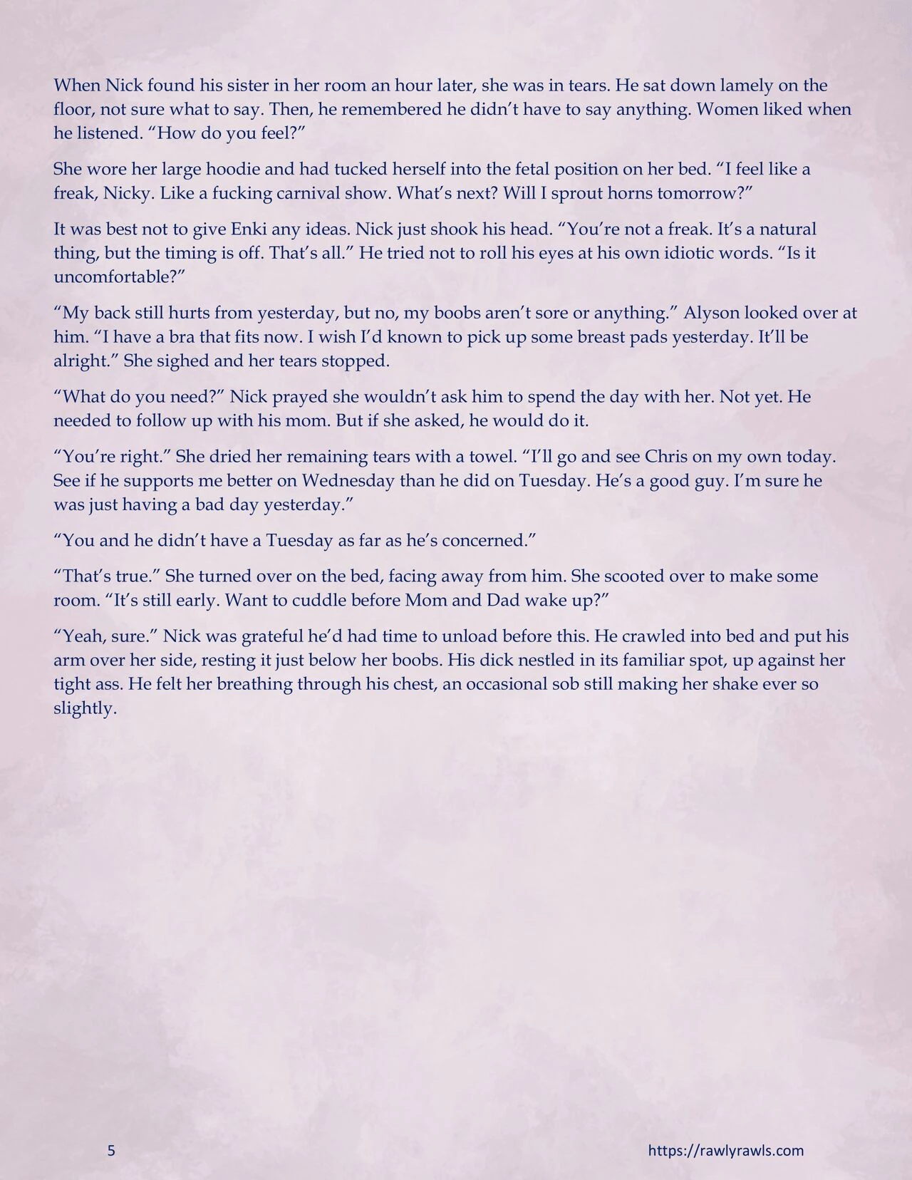 Enki's Puzzle 9: Rawly Rawls Fiction porn comic picture 5