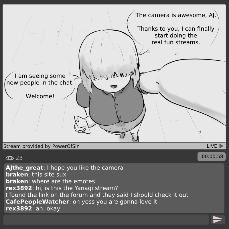 ERO-Streamer Yanagi porn comic picture 4