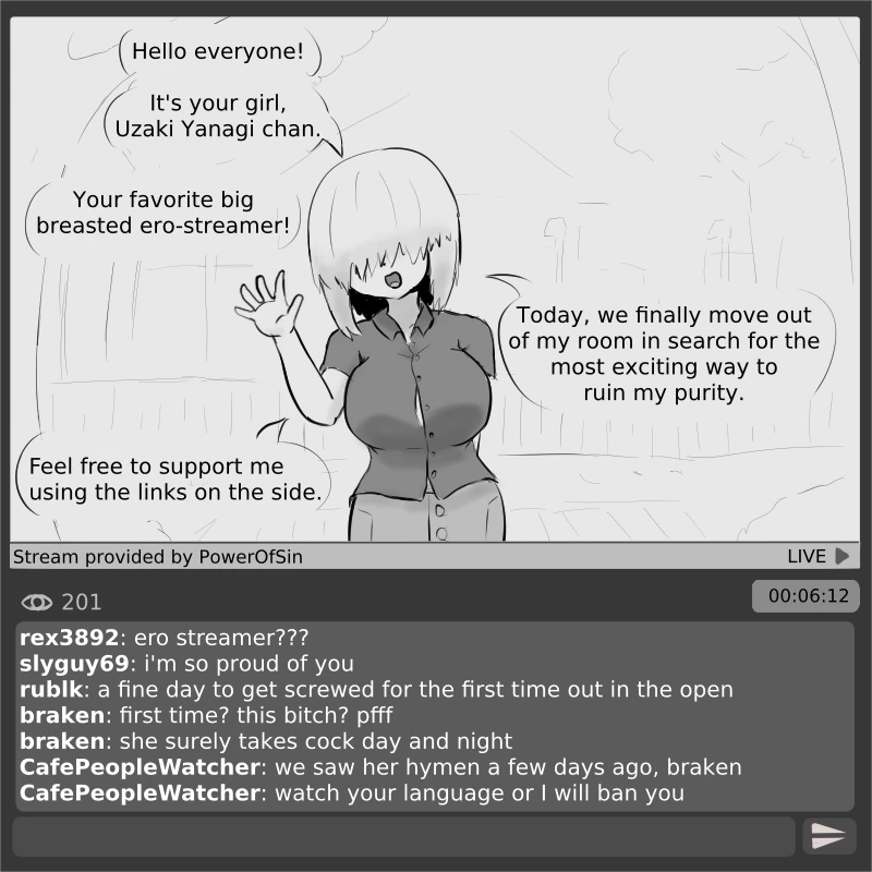 ERO-Streamer Yanagi porn comic picture 6