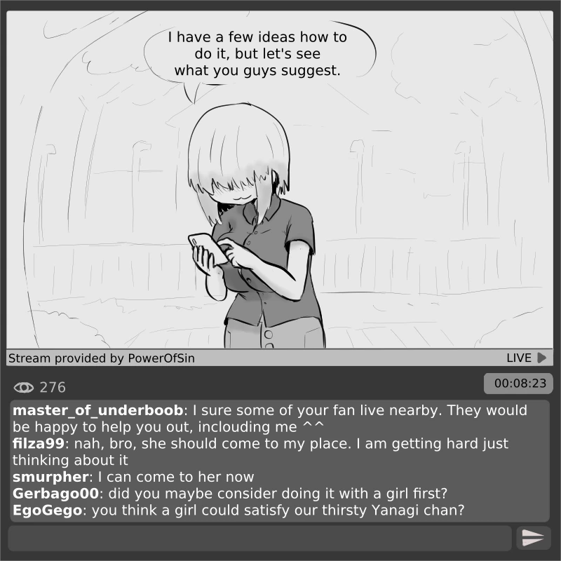 ERO-Streamer Yanagi porn comic picture 8