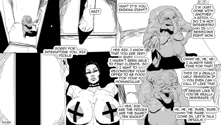 Escape Through The Tiny Hole porn comic picture 2
