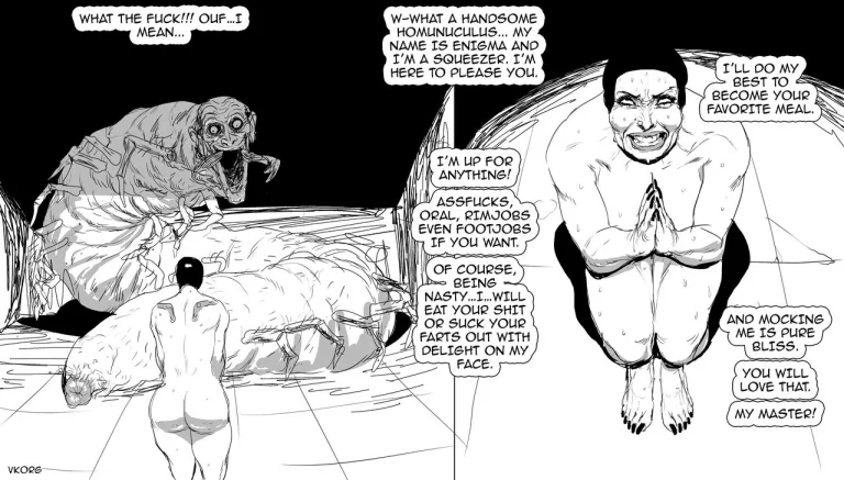 Escape Through The Tiny Hole porn comic picture 6