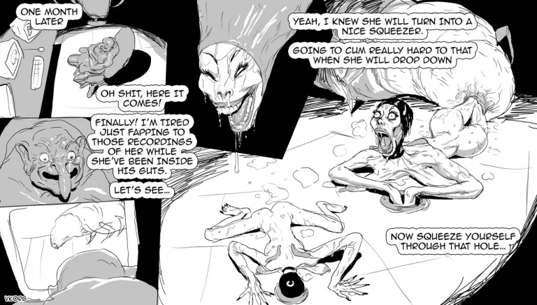 Escape Through The Tiny Hole porn comic picture 7