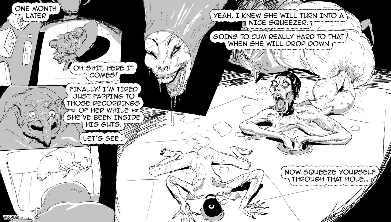 Escape Through The Tiny Hole porn comic picture 7