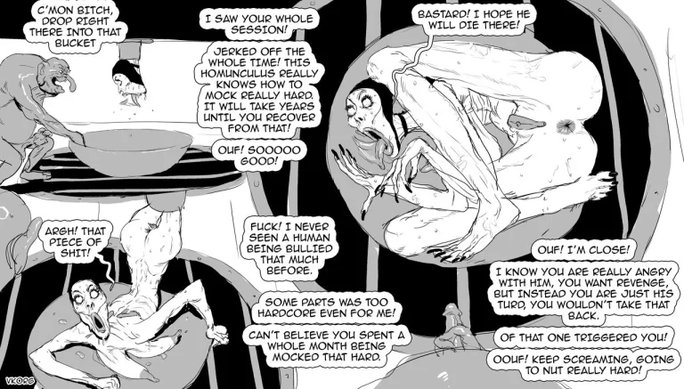 Escape Through The Tiny Hole porn comic picture 8