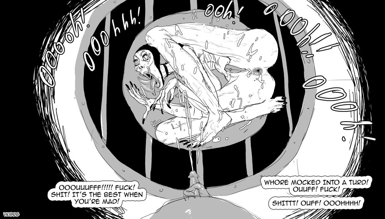 Escape Through The Tiny Hole porn comic picture 9
