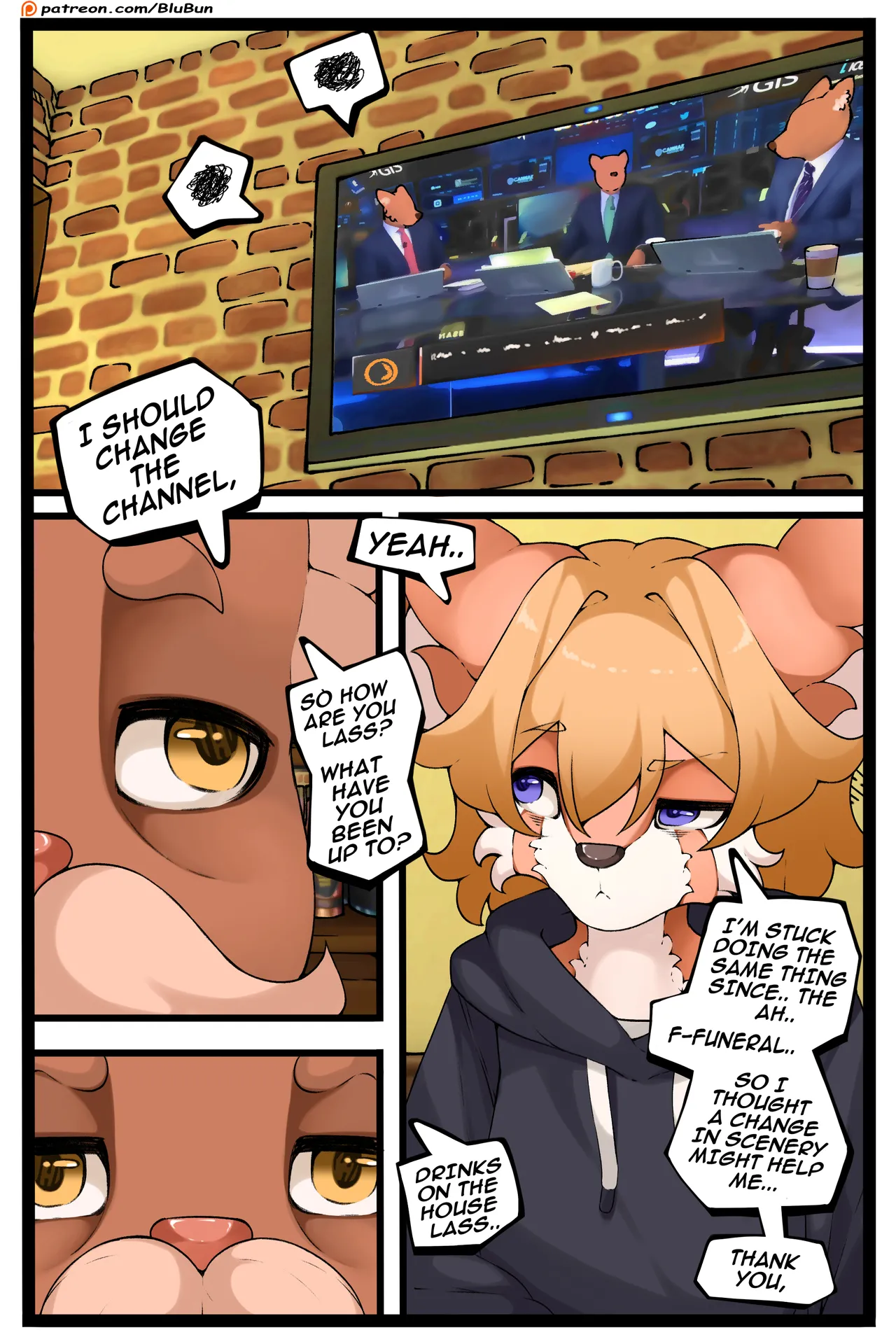 Euphoric Blues porn comic picture 20