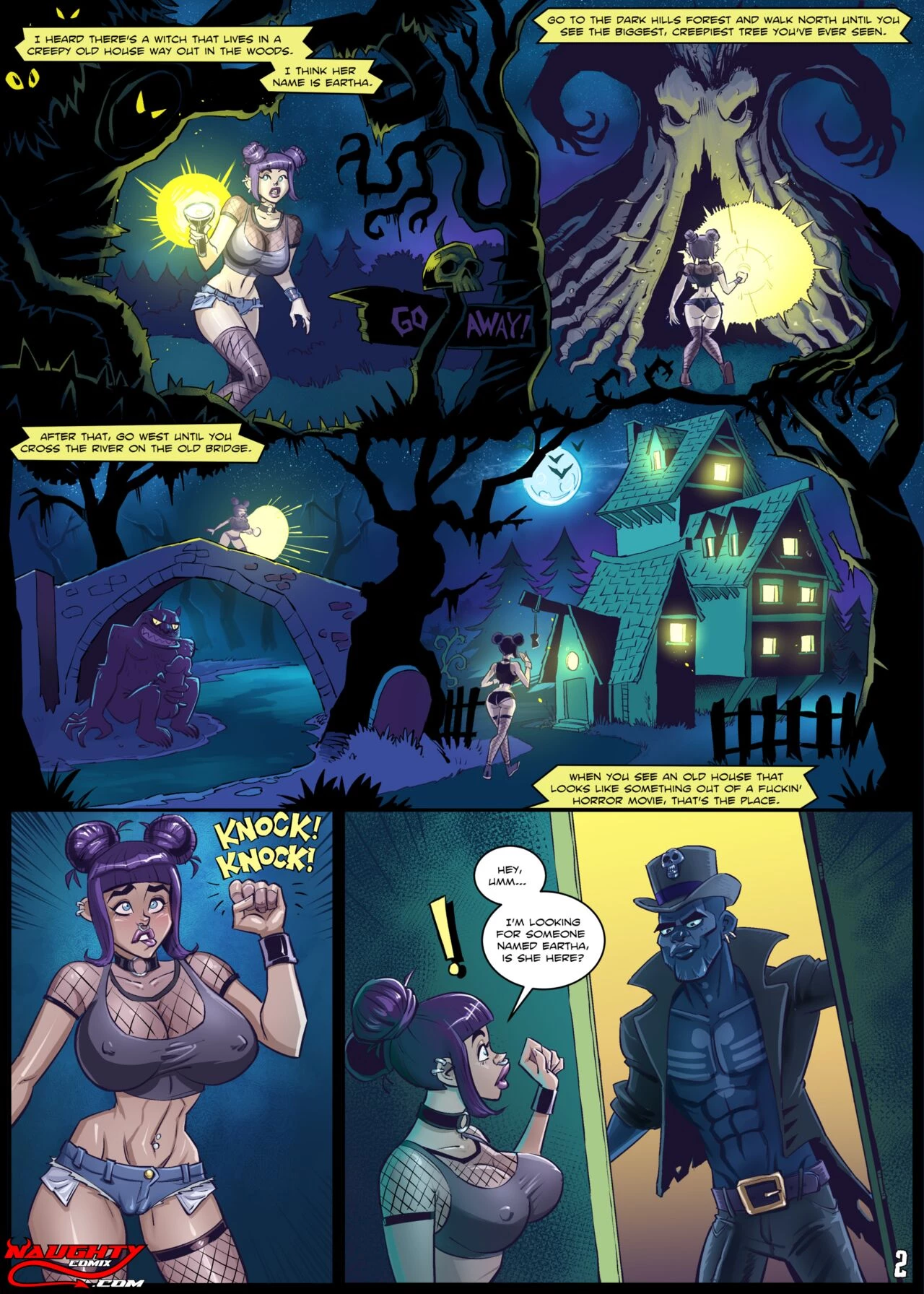 Eva vs Evil porn comic picture 3