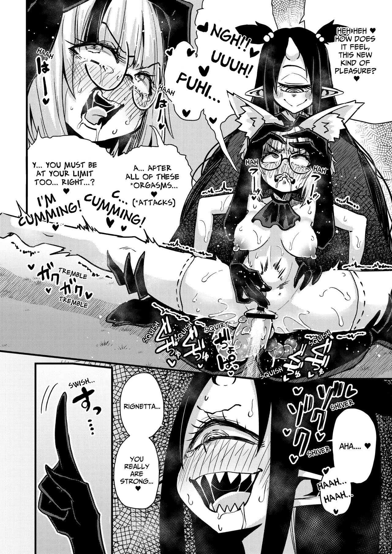 Even If You Alter My Perception I'll Keep Using My Special Technique (Clit Teasing) Until I Destroy You!! porn comic picture 25
