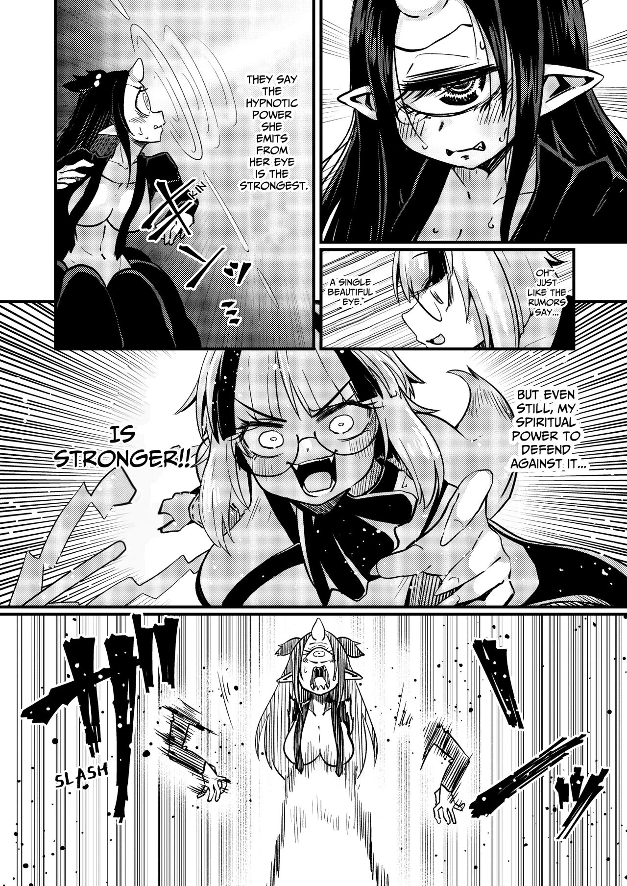 Even If You Alter My Perception I'll Keep Using My Special Technique (Clit Teasing) Until I Destroy You!! porn comic picture 5