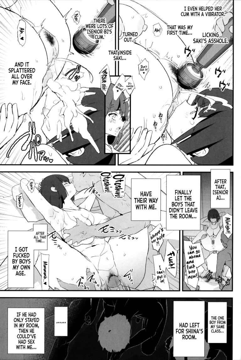 Everyone Went to the Cocksleeve Camp Except for Me | Boku dake Yobare nakatta Onaho Gasshuku + Saki-senpai porn comic picture 28