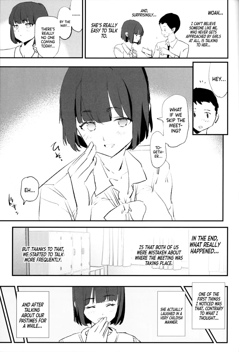 Everyone Went to the Cocksleeve Camp Except for Me | Boku dake Yobare nakatta Onaho Gasshuku + Saki-senpai porn comic picture 4
