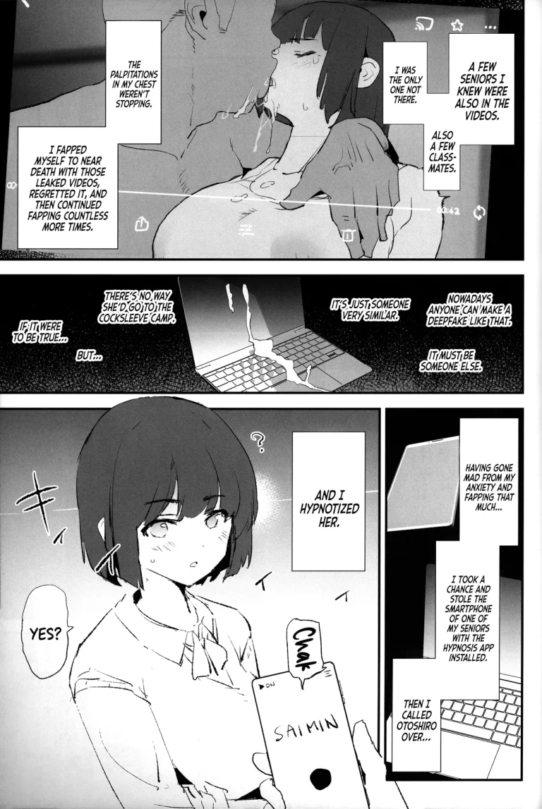 Everyone Went to the Cocksleeve Camp Except for Me | Boku dake Yobare nakatta Onaho Gasshuku + Saki-senpai porn comic picture 6