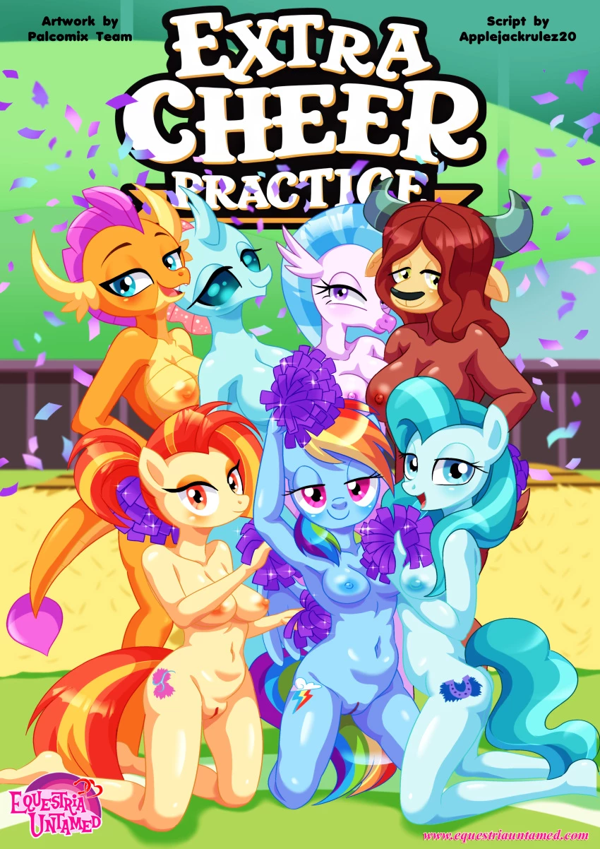 Extra Cheer Practice porn comic picture 1
