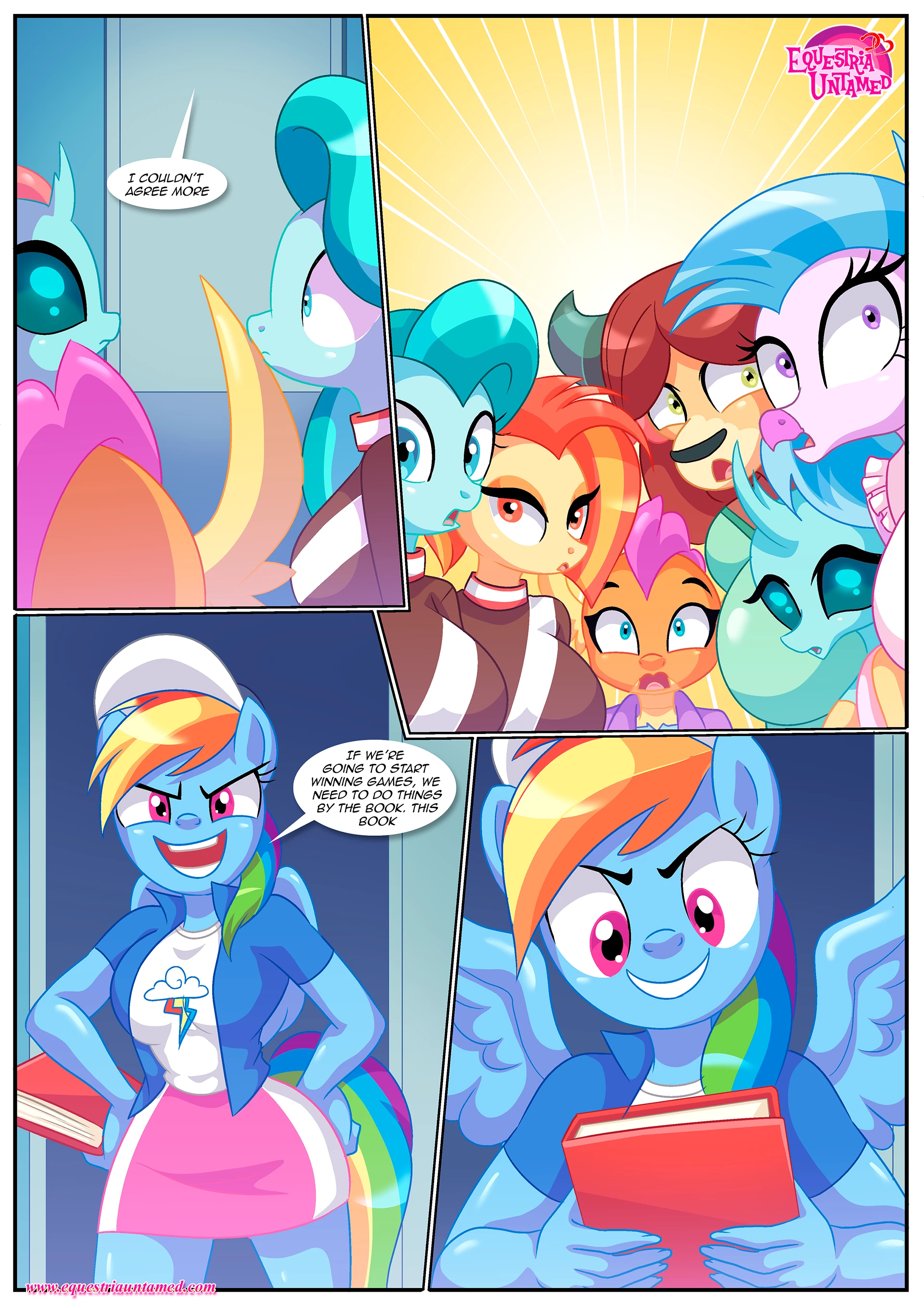 Extra Cheer Practice porn comic picture 17