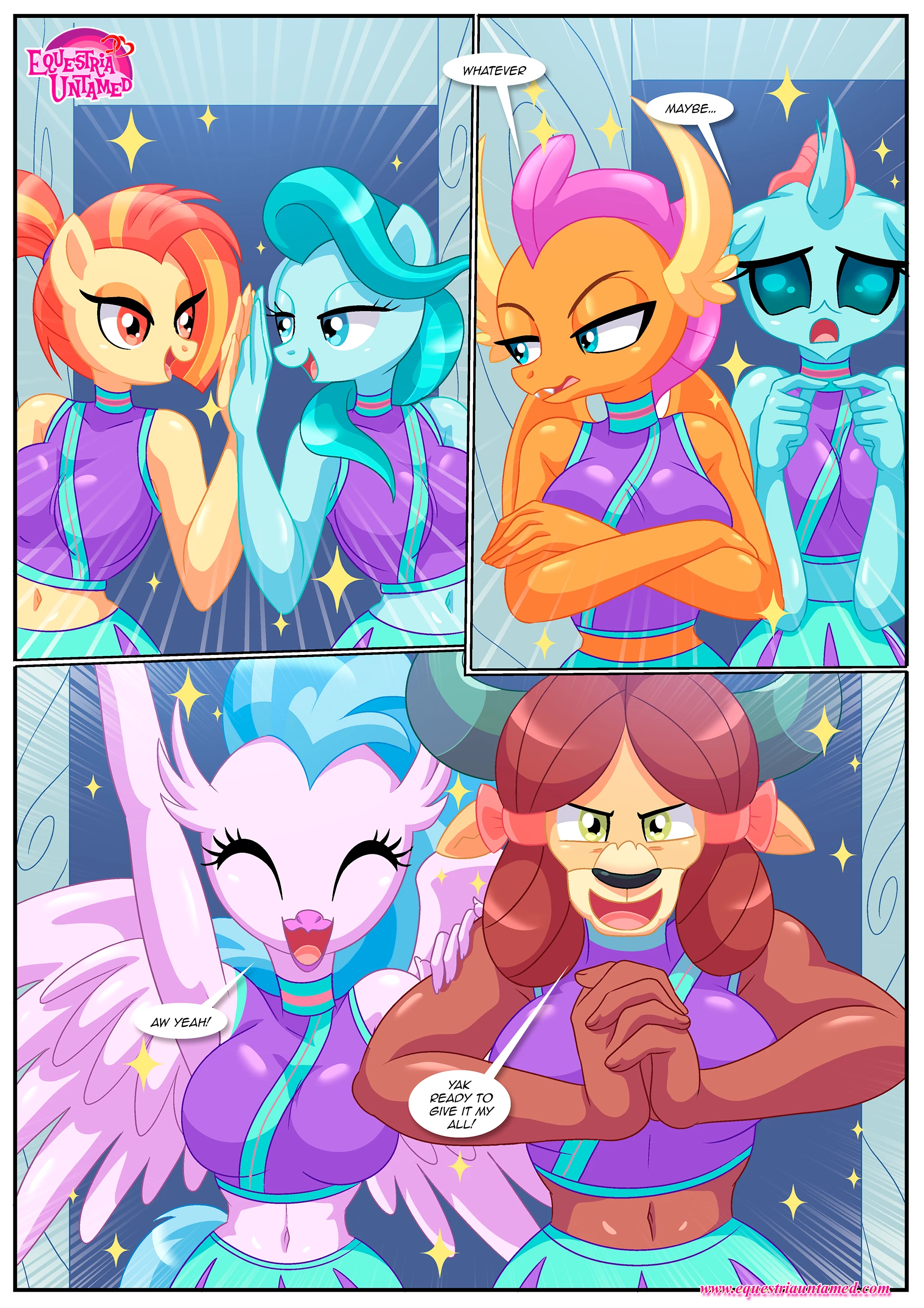 Extra Cheer Practice porn comic picture 3