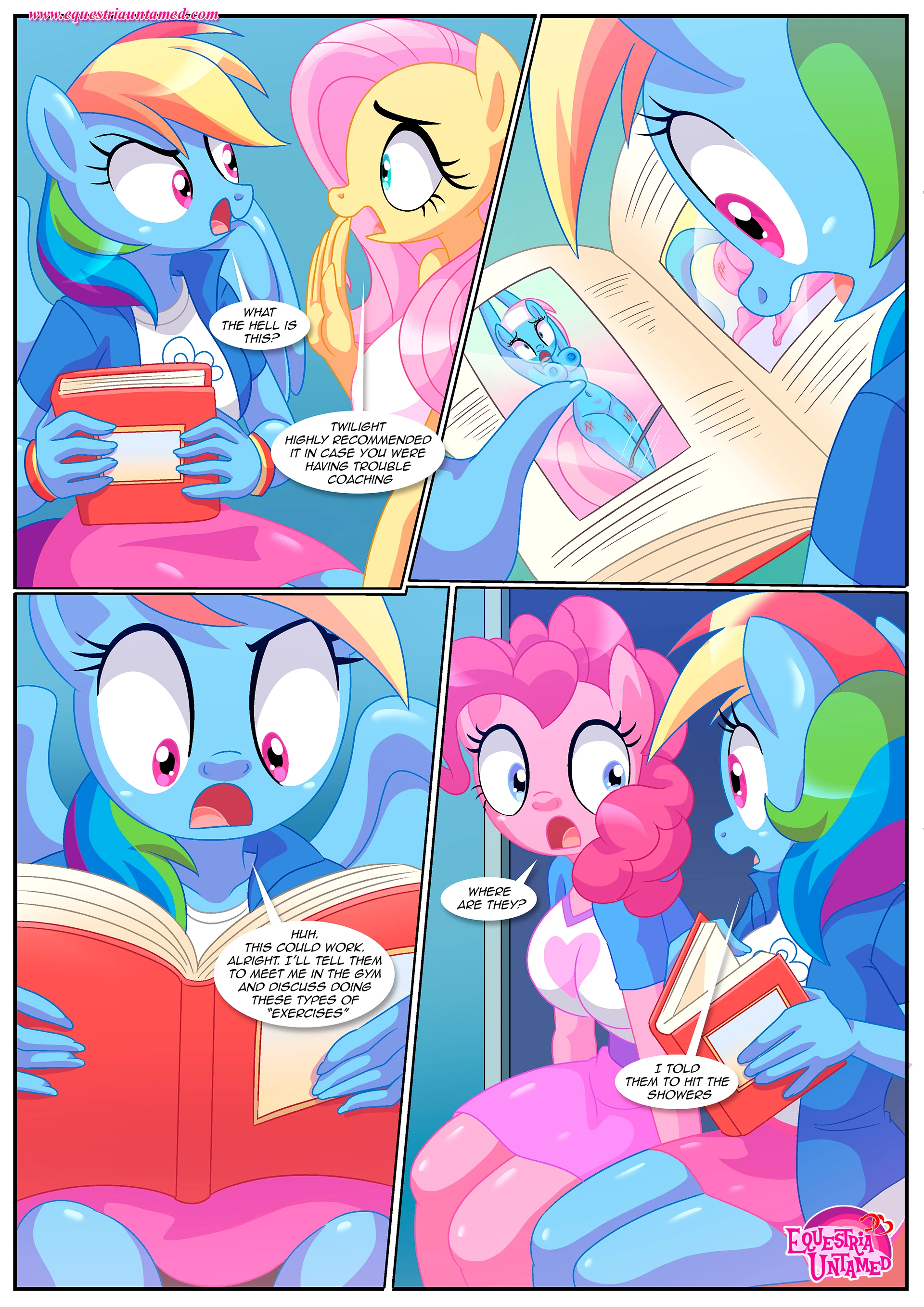 Extra Cheer Practice porn comic picture 6