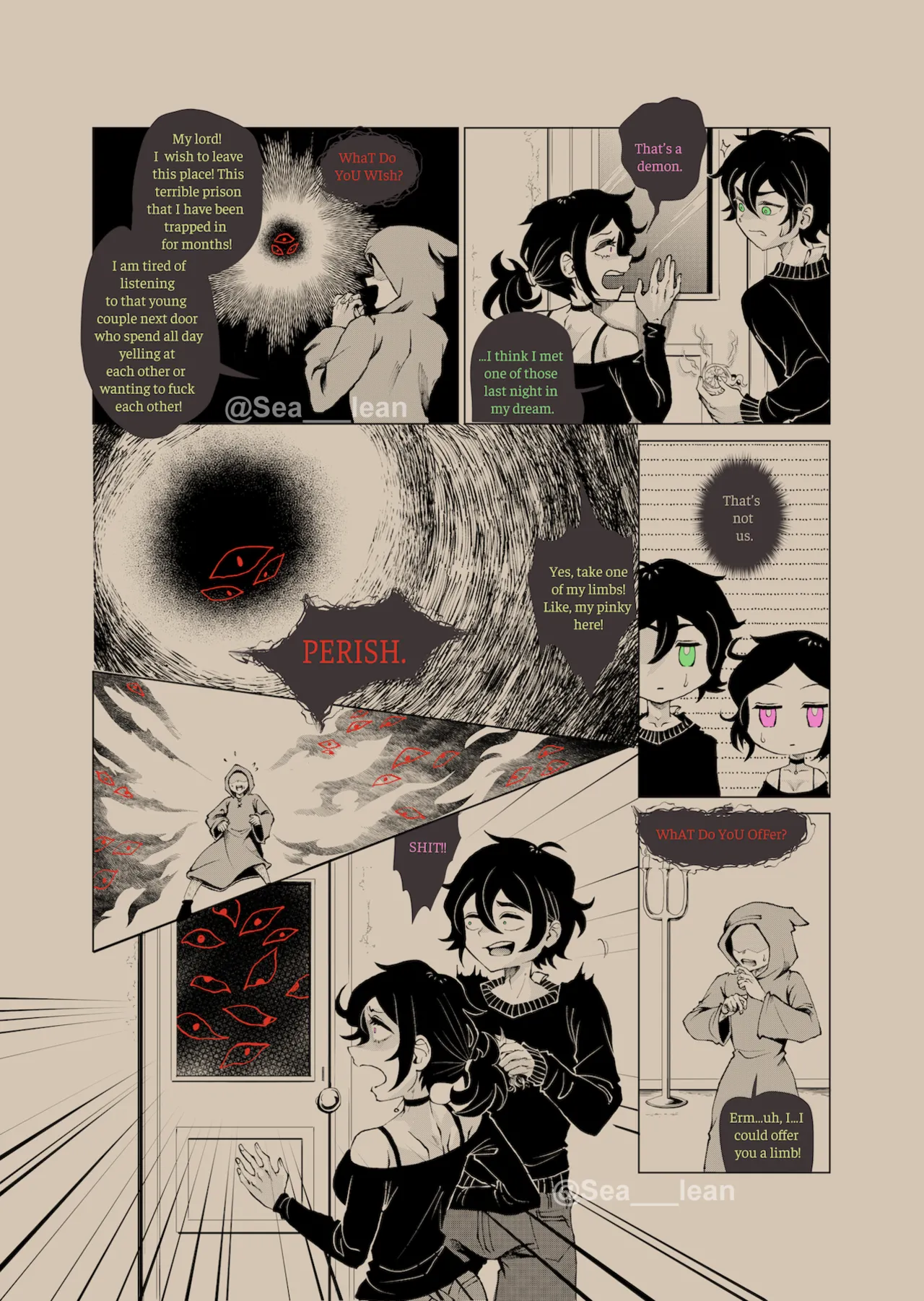 Eyes and Roots 2 porn comic picture 20