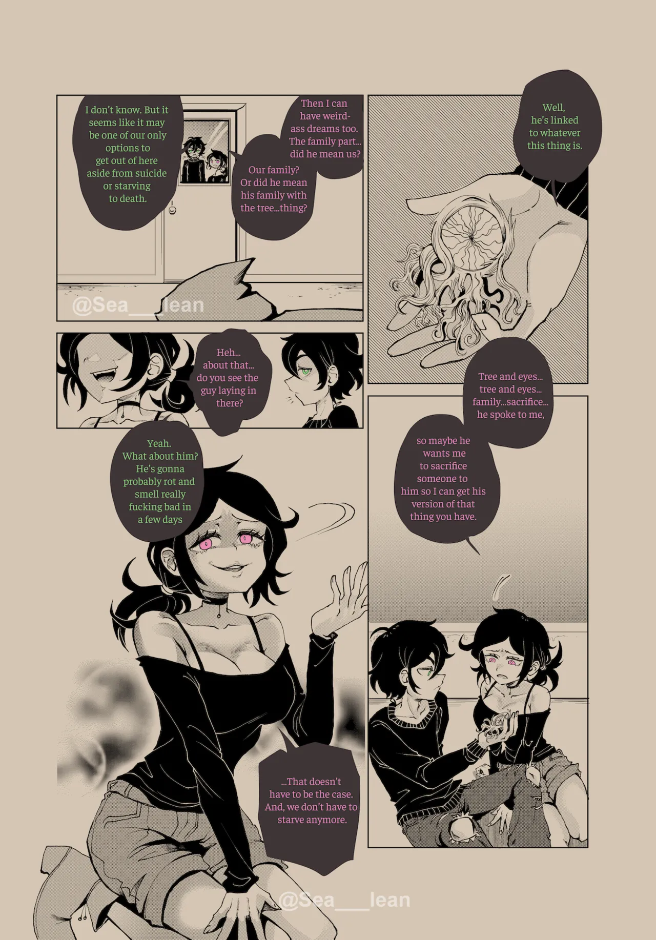 Eyes and Roots 2 porn comic picture 23