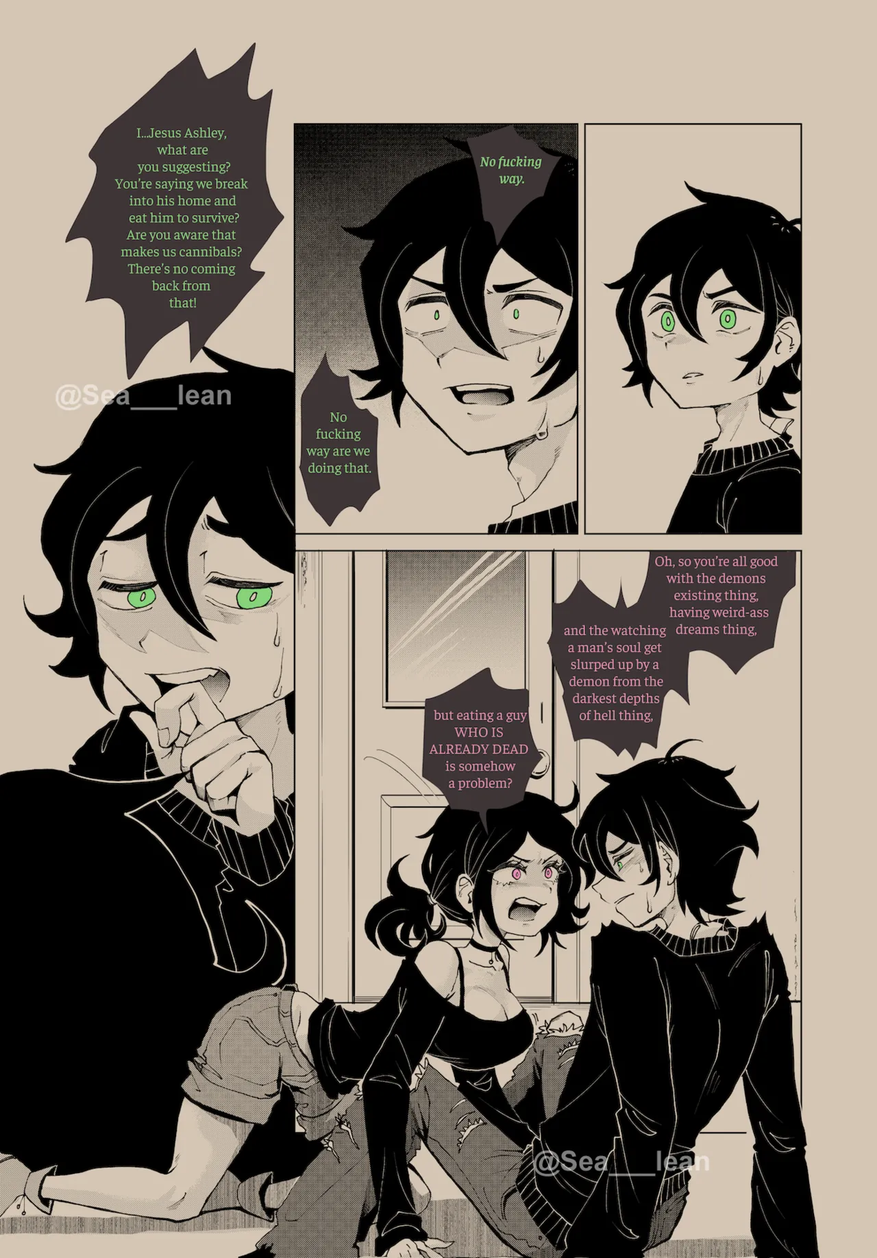 Eyes and Roots 2 porn comic picture 24