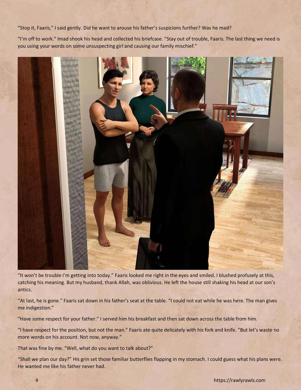 Faaris Bakir's Summer Off 2 porn comic picture 4