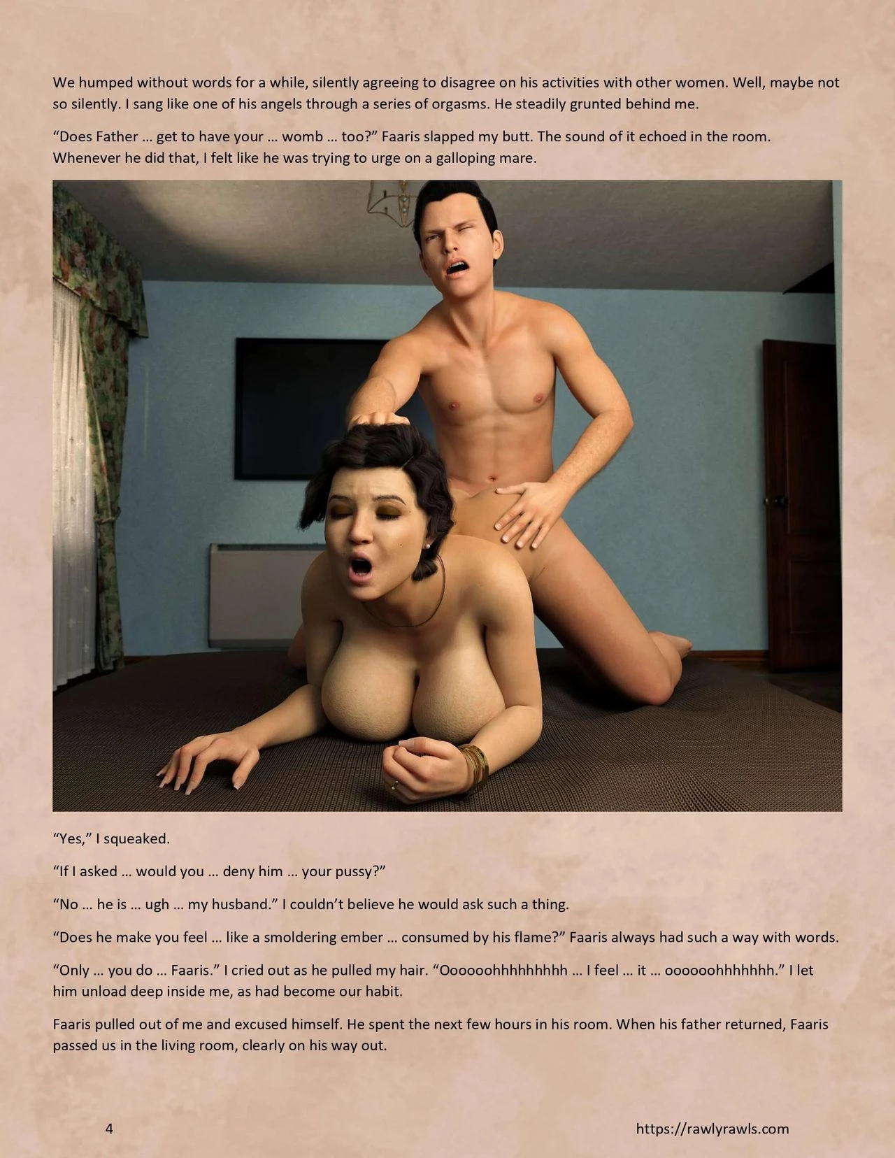 Faaris Bakir's Summer Off 3 porn comic picture 4