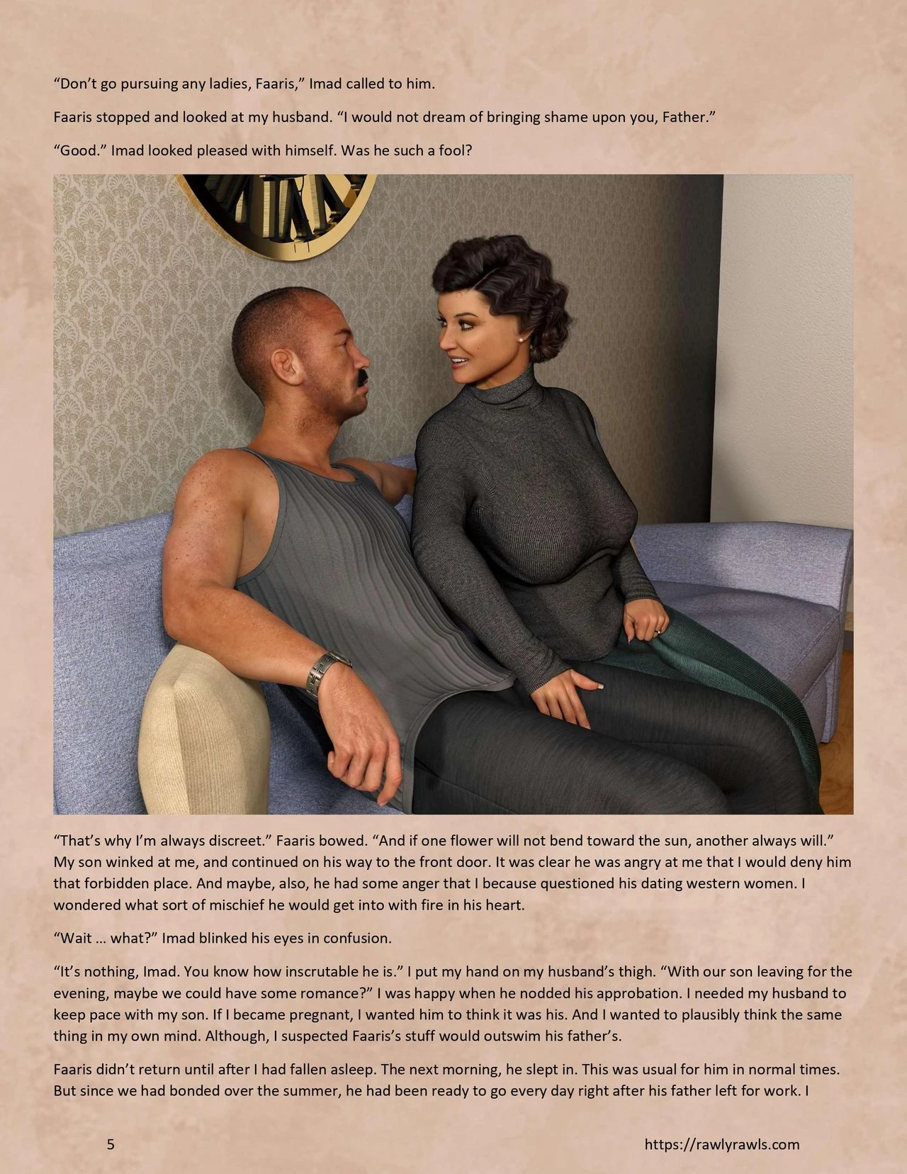 Faaris Bakir's Summer Off 3 porn comic picture 5