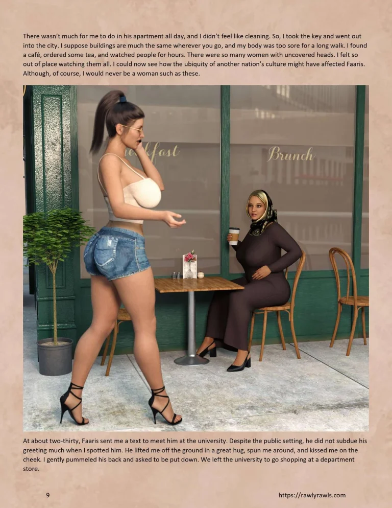 Faaris Bakir's Summer Off 4 porn comic picture 9