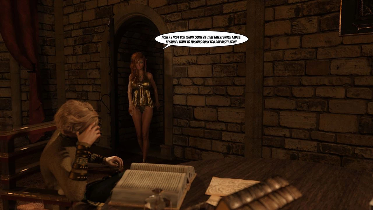 Fairy Tales - Elven MILF porn comic picture 6
