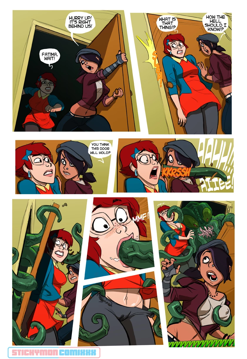 Faith and Fatima: Fan Friction porn comic picture 1