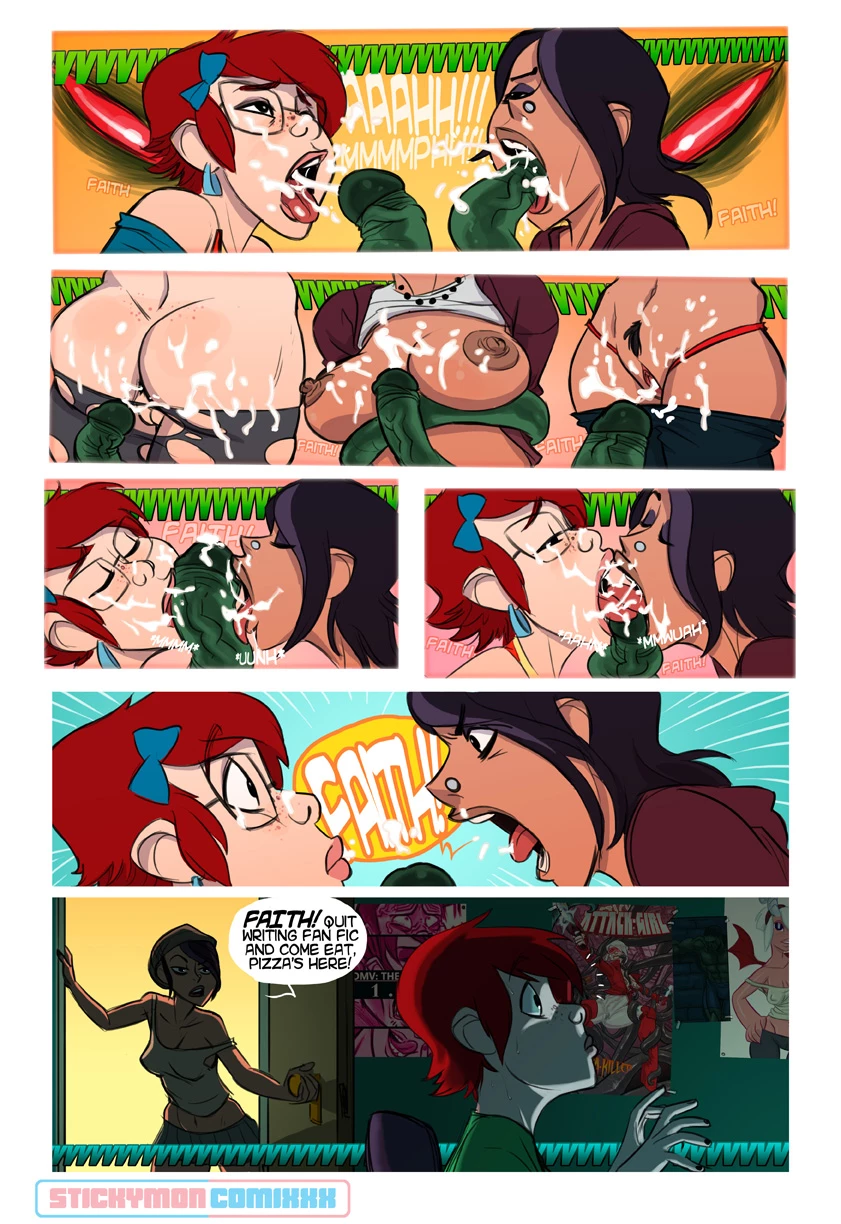 Faith and Fatima: Fan Friction porn comic picture 3