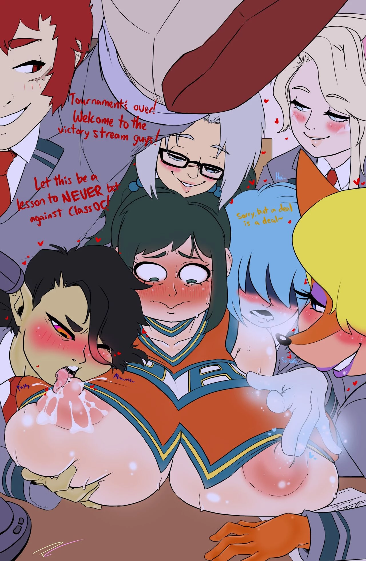 [Fakeryway] Class OC (My Hero Academia) porn comic picture 9