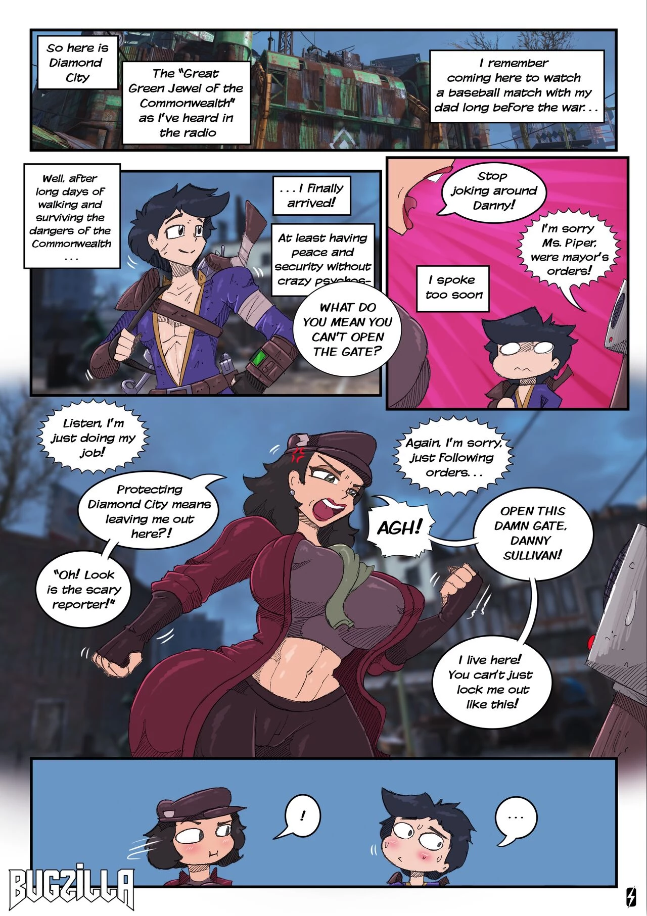 Fallout short comics porn comic picture 7
