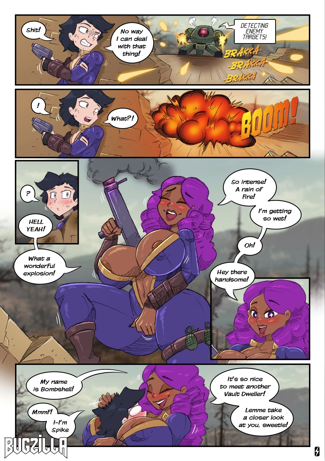 Fallout short comics porn comic picture 9