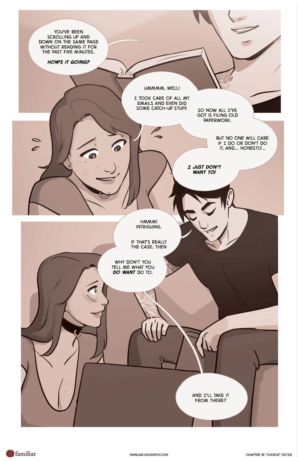Familiar Act 3 - Chapter 18.7: Choice porn comic picture 14