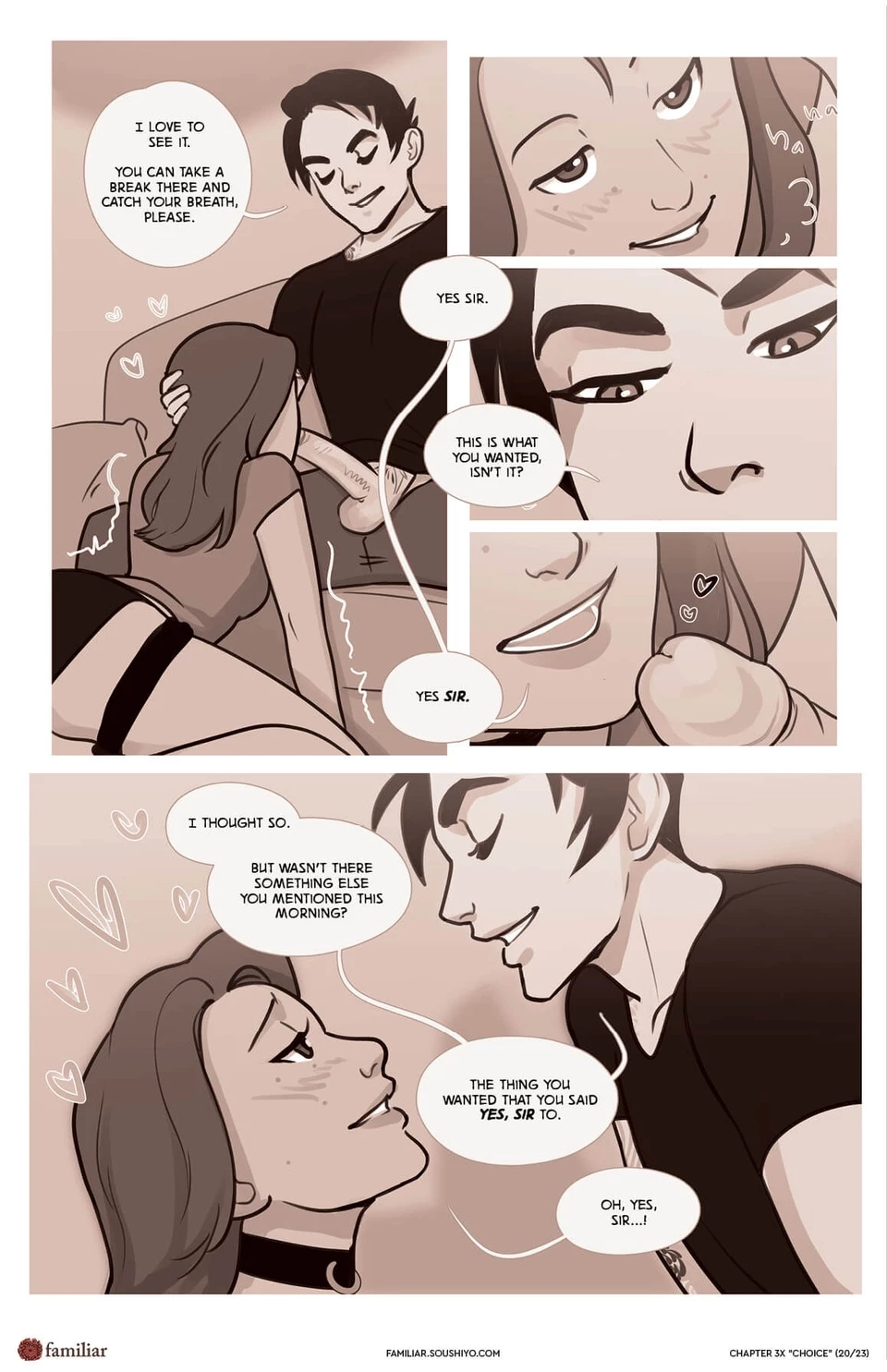 Familiar Act 3 - Chapter 18.7: Choice porn comic picture 21