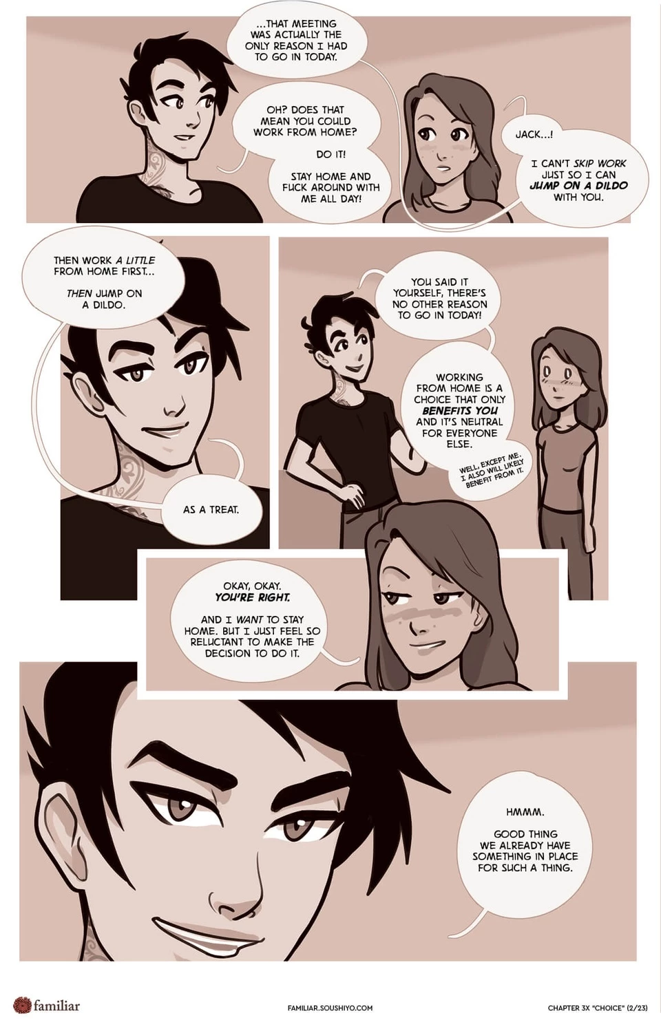Familiar Act 3 - Chapter 18.7: Choice porn comic picture 3