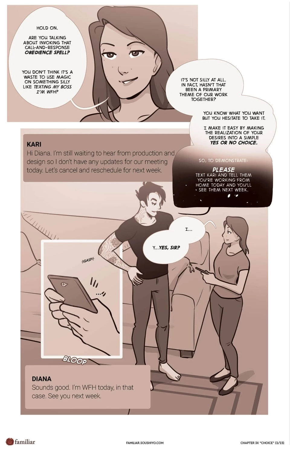 Familiar Act 3 - Chapter 18.7: Choice porn comic picture 4