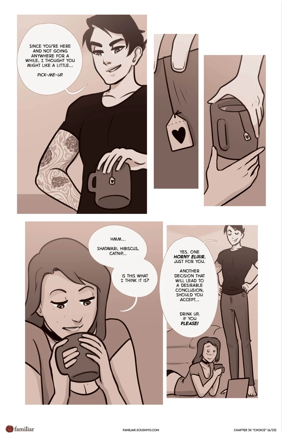 Familiar Act 3 - Chapter 18.7: Choice porn comic picture 7