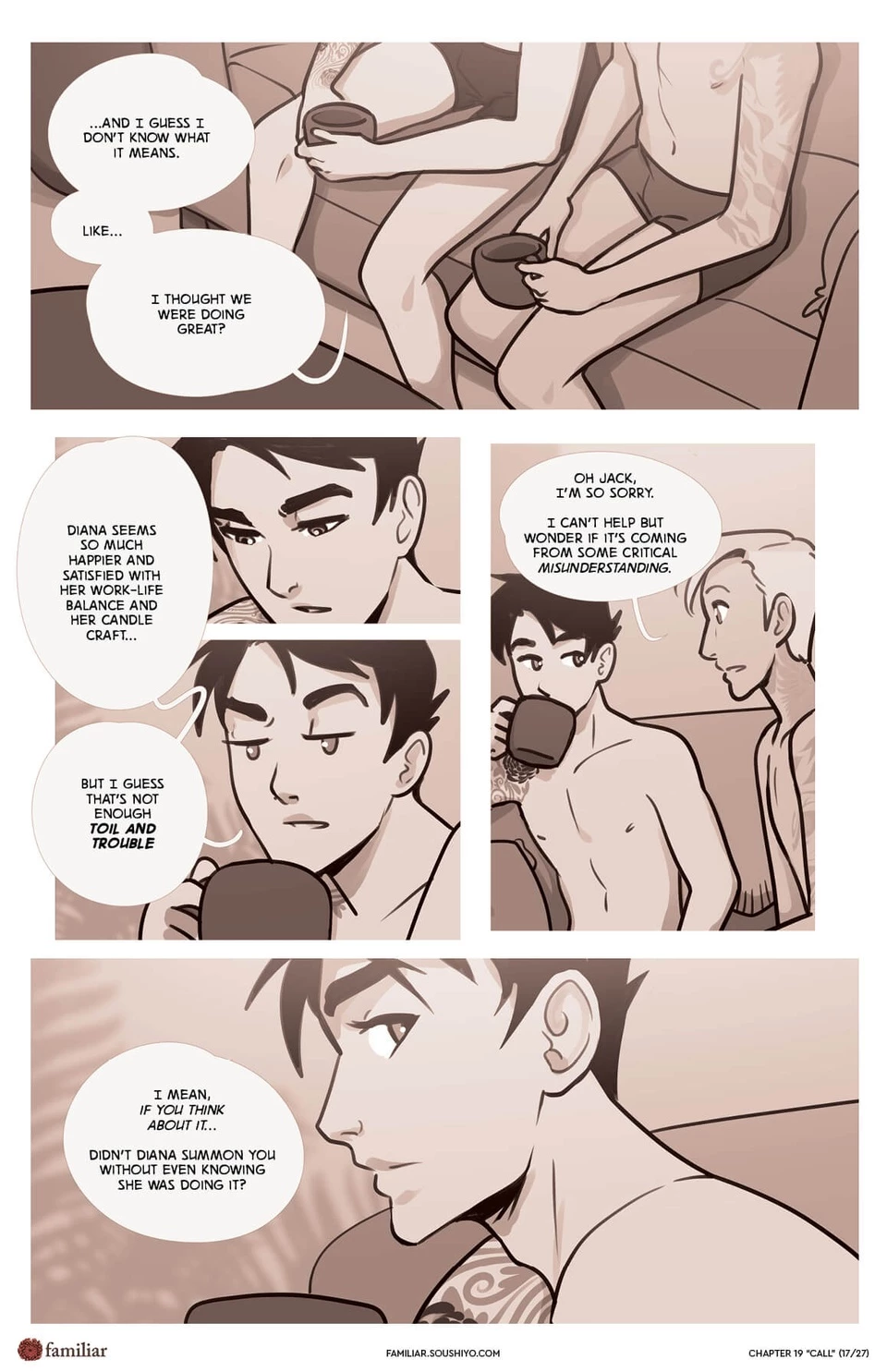 Familiar Act 3 - Chapter 19: Call porn comic picture 18