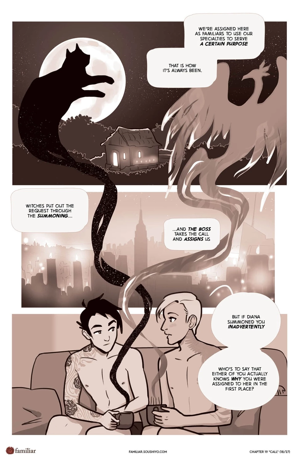 Familiar Act 3 - Chapter 19: Call porn comic picture 19