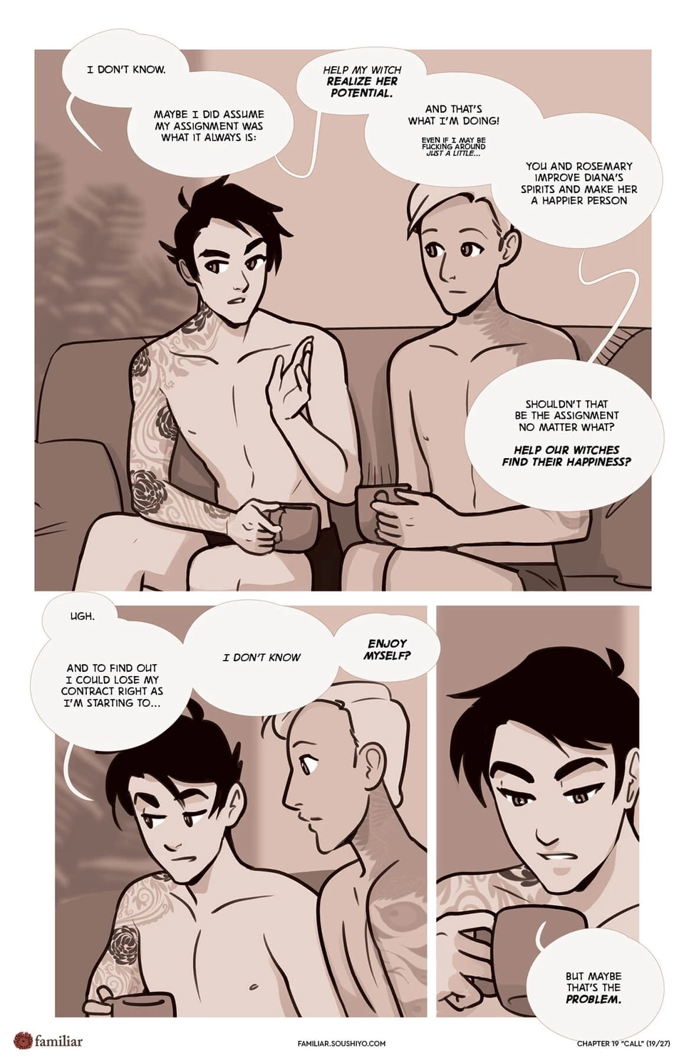 Familiar Act 3 - Chapter 19: Call porn comic picture 20