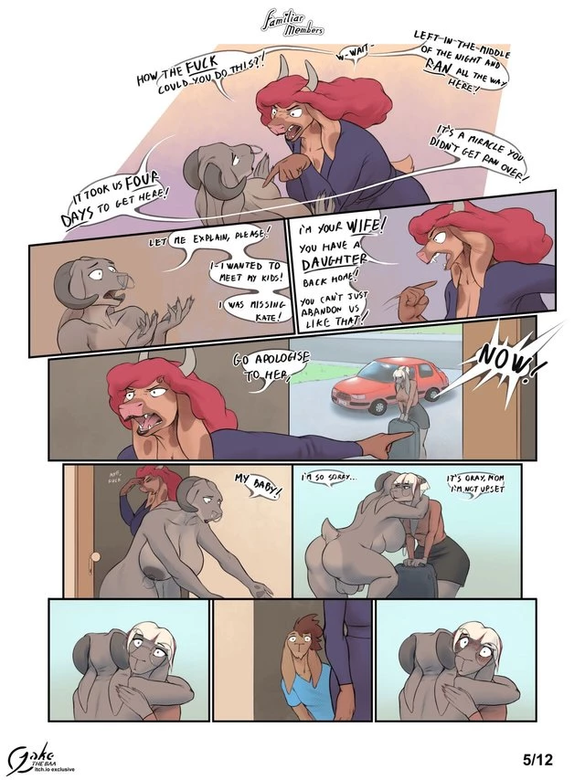 Familiar Members Episode 2 - Chapter 1 + 2 porn comic picture 5