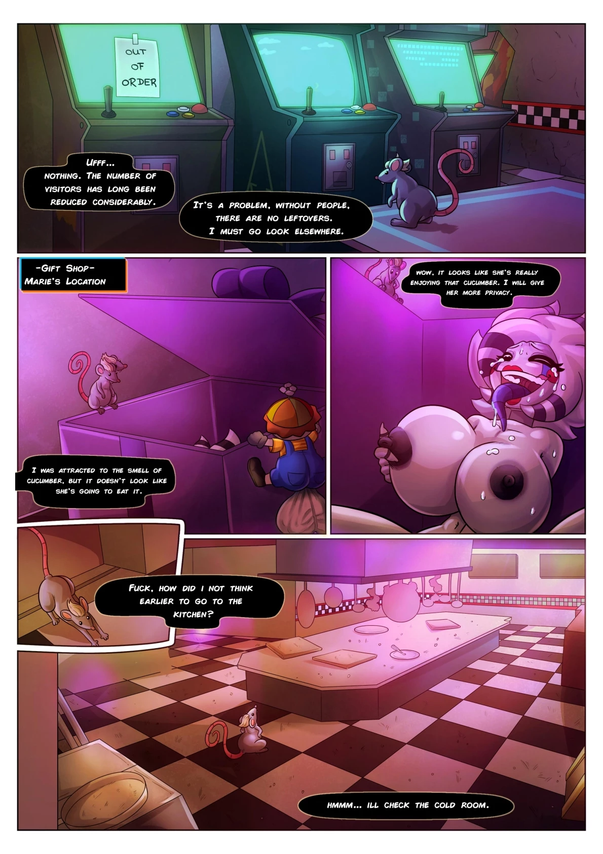 Fap nights at Frennis 3 "THE OBSERVER" porn comic picture 10