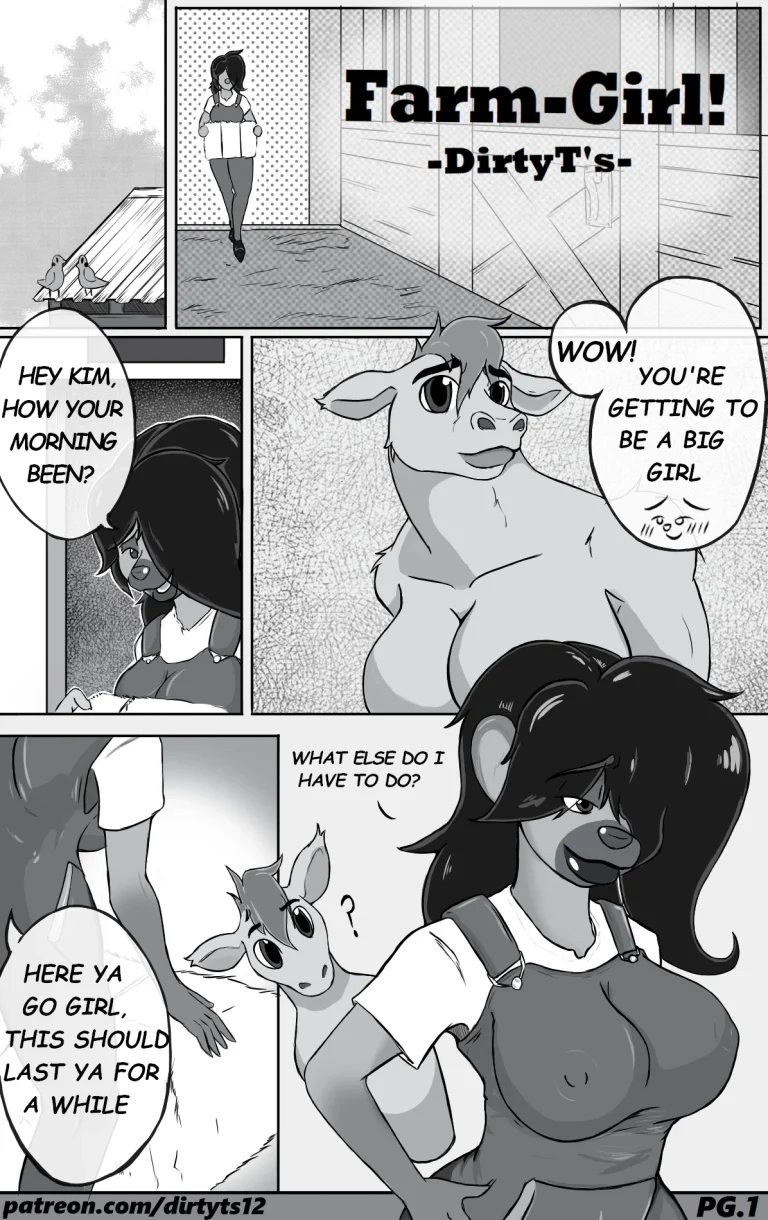 Farm-Girl! porn comic picture 2