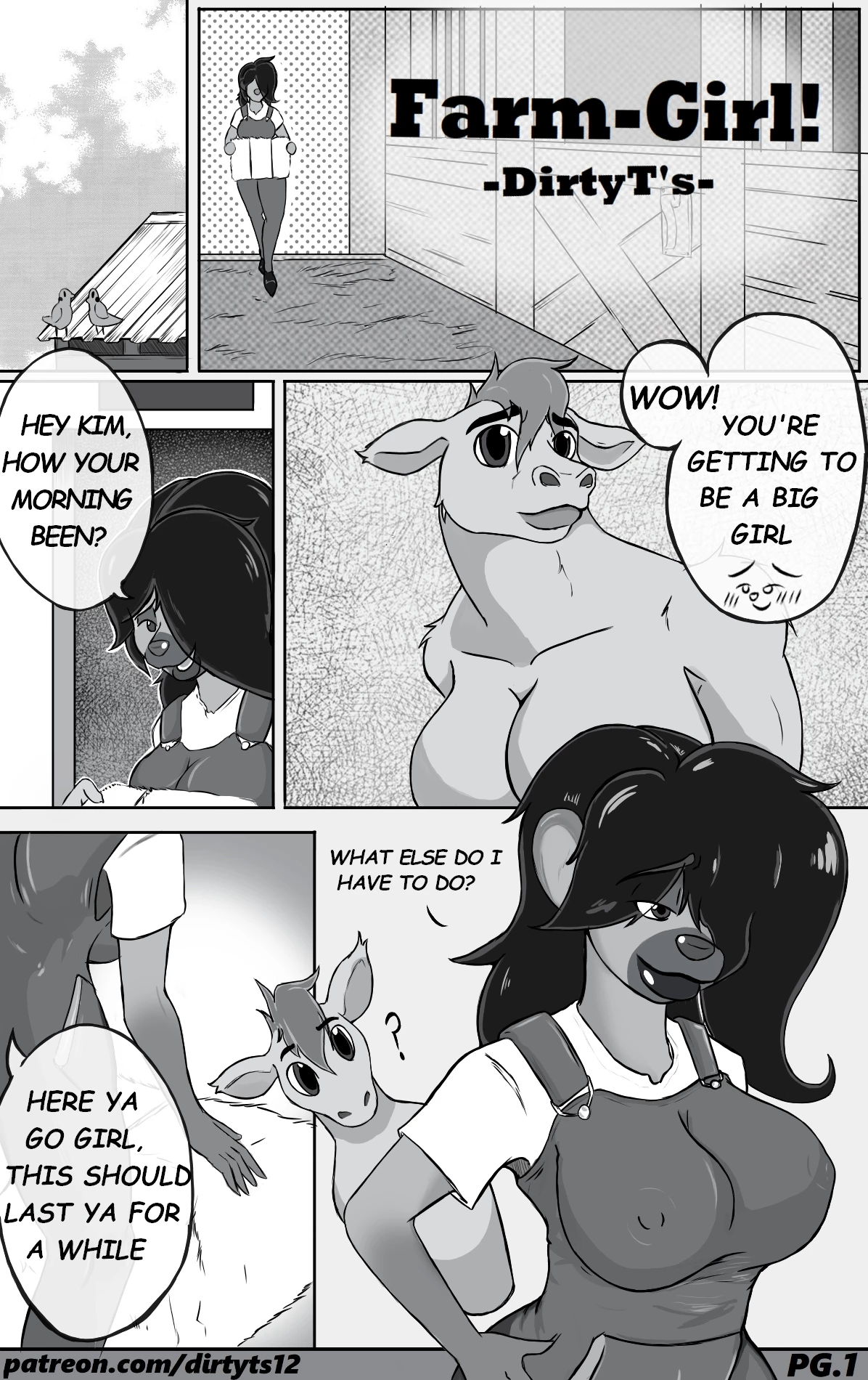 Farm-Girl! porn comic picture 2