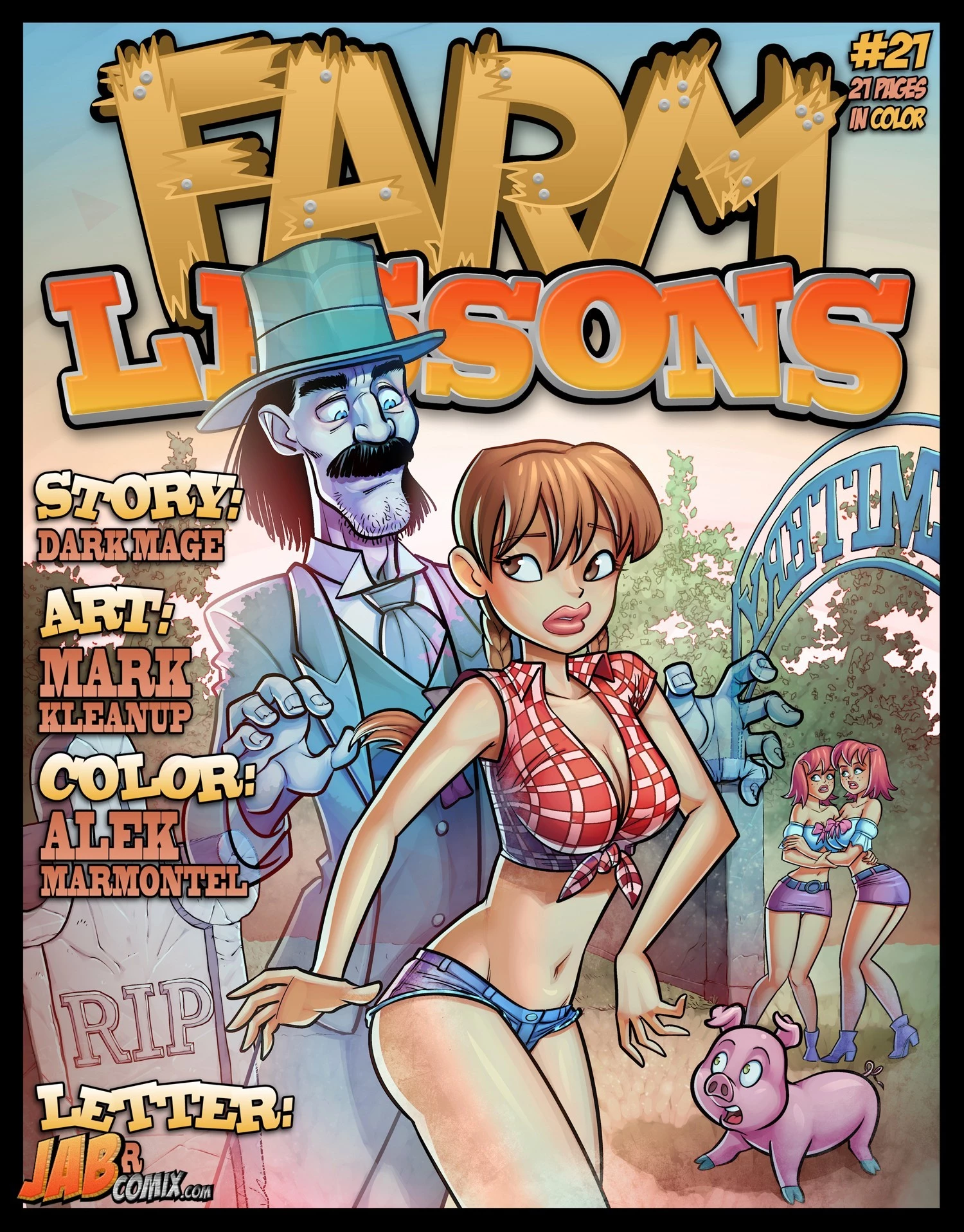 Farm Lessons 21 porn comic picture 1