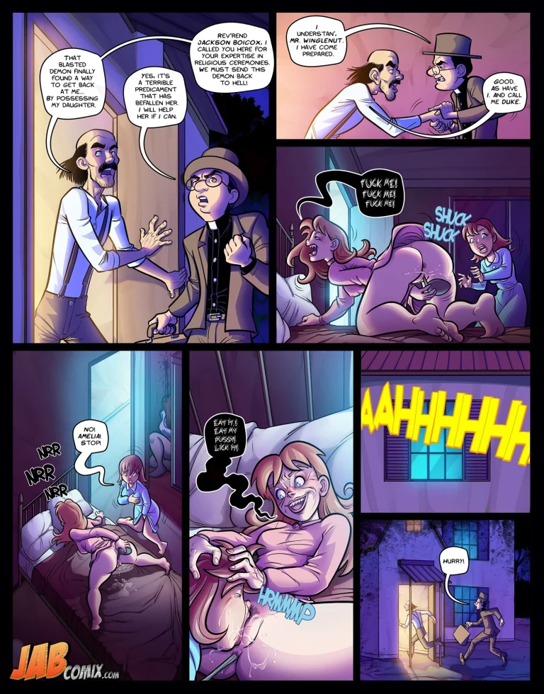 Farm Lessons 21 porn comic picture 7