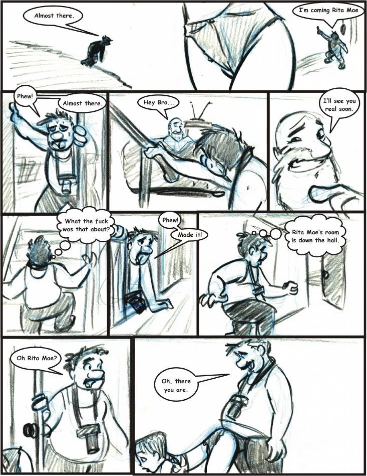 Farm Lessons 8-10 porn comic picture 7