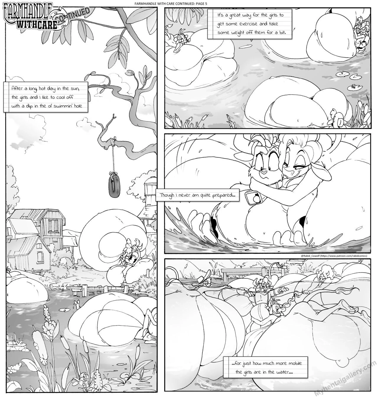 Farmhandle With Care Continued porn comic picture 5